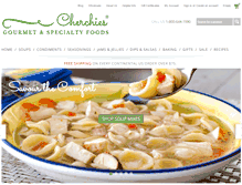 Tablet Screenshot of cherchies.com